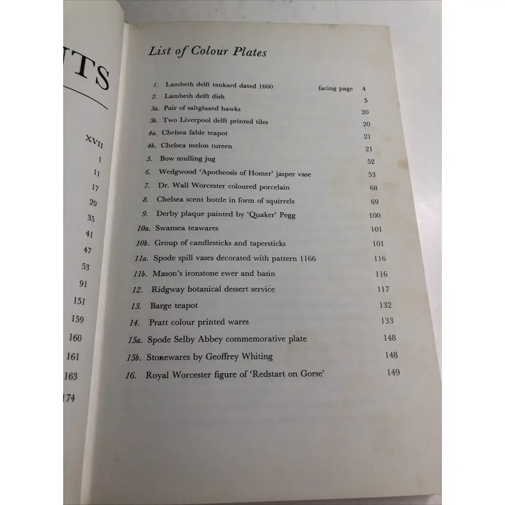 BRITISH POTTERY AND PORCELAIN For Pleasure And Investment 1969 HC Henry Sandon